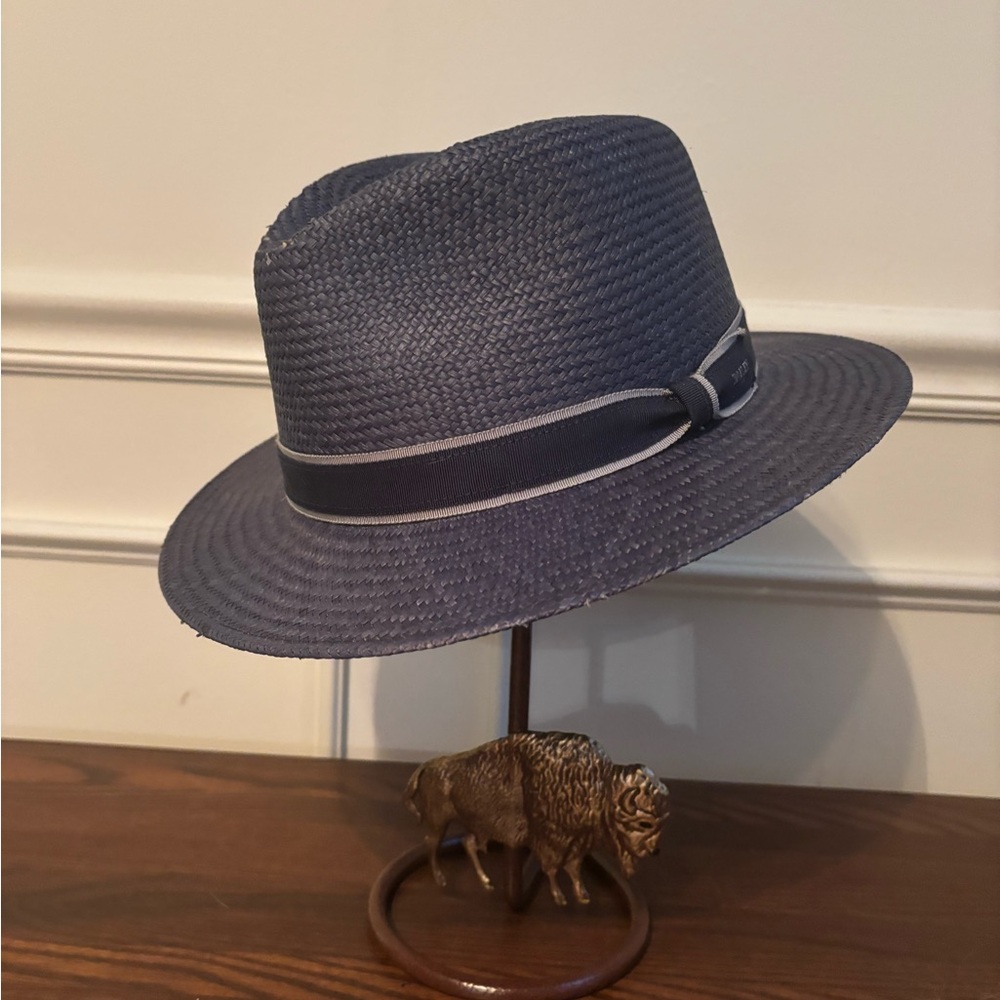Elegant Navy Men's Fedora Hat